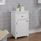 Alaterre Furniture Dorset 17"W x 29"H Floor Bath Storage Cabinet with Drawer and Door ANVA76WH - alternate 2
